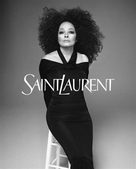 diana ross ysl campaign|Diana Ross.